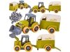 Farma Traktor Kombajn Do Skręcania Gospodarstwo Rolne Zestaw Majsterkowicza Rolnika Zwierzęta Wkrętarka